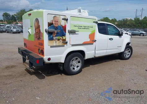 2021 Chevrolet Colorado 4Wd Long Box Wt из США, поврежденный, VIN 1GCHTBEN6M1290559